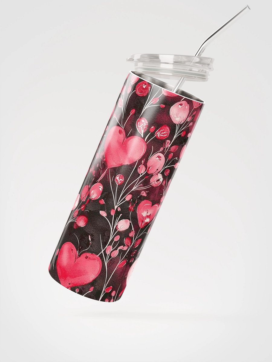 Doodle Hearts Stainless Steel Tumbler product image (2)