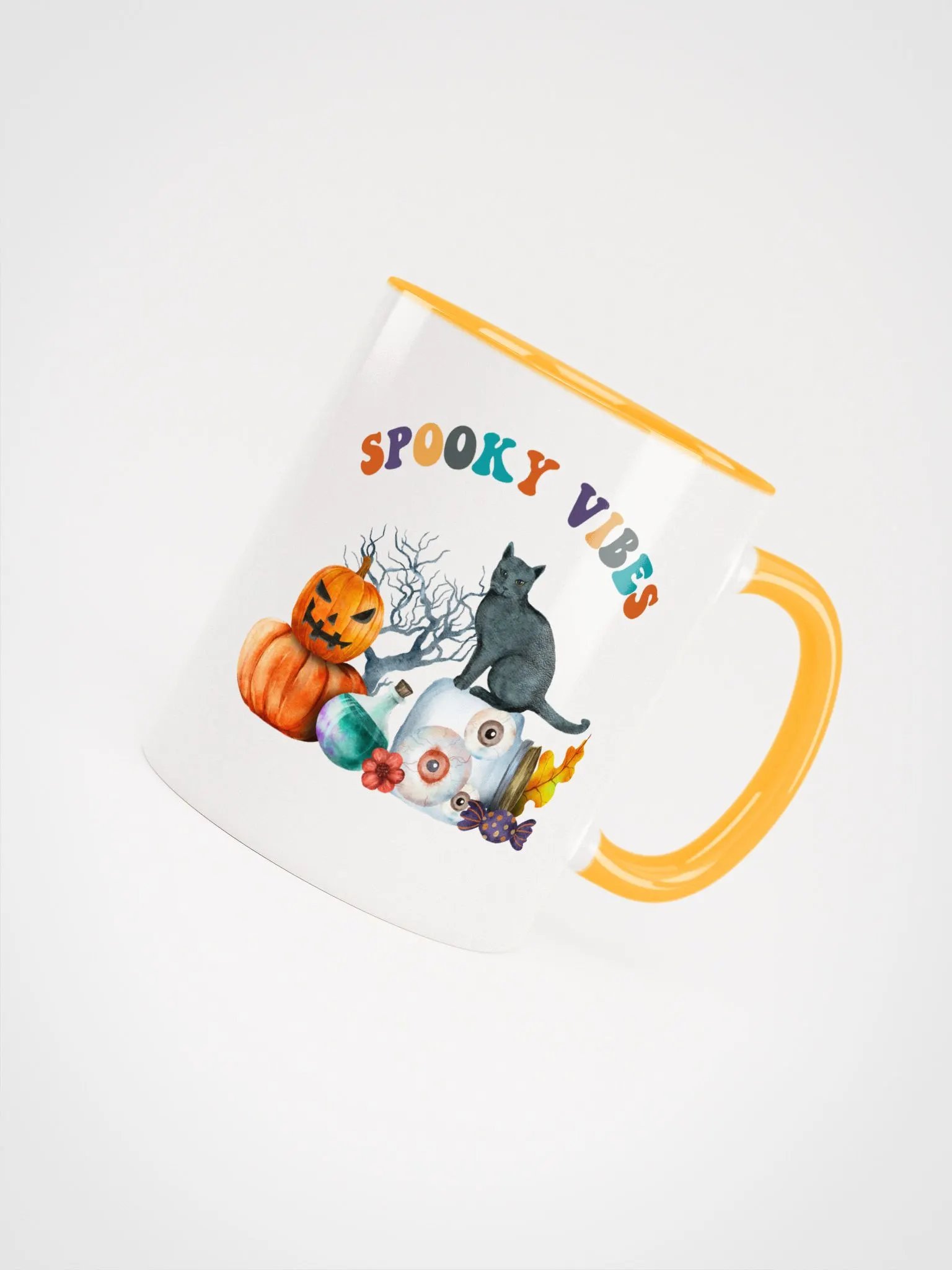 Retro Spooky Vibes Halloween Mug product image (5)