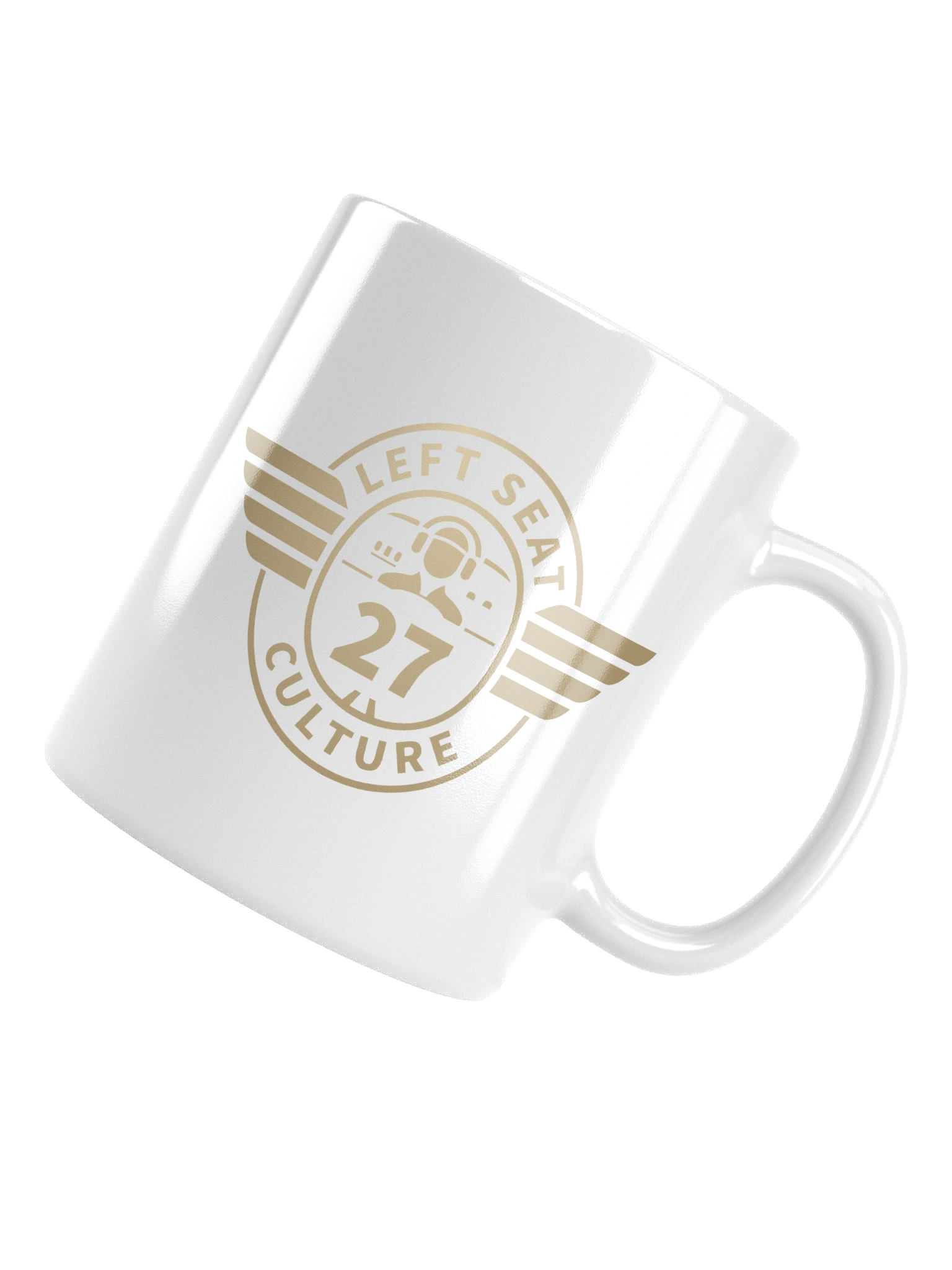 Left Seat Culture Mug - Gold product image (13)