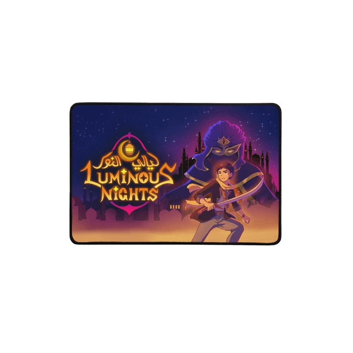 Luminous Nights - Desk Mat product image (1)