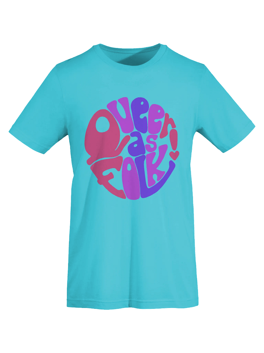 Bisexual Queer as Folk big print tee product image (7)