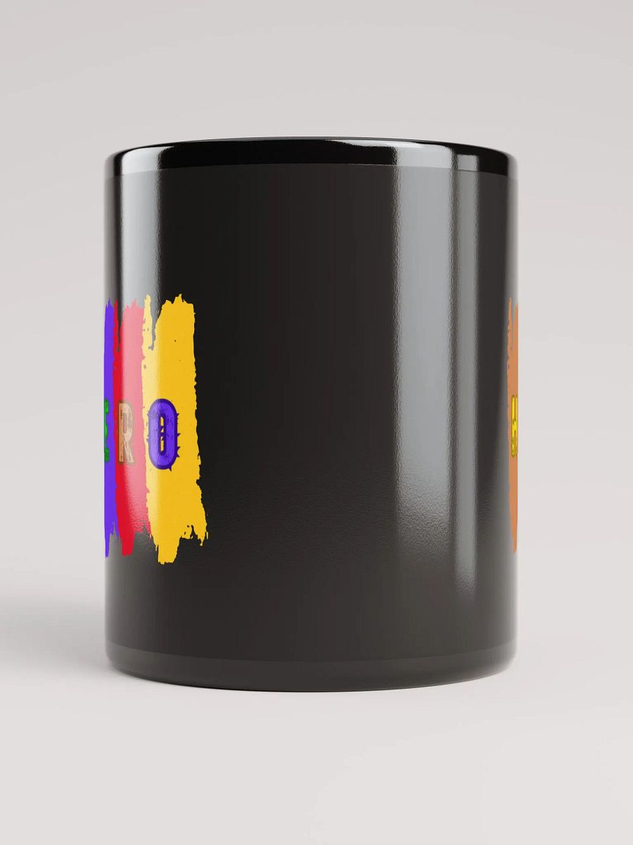 Double HERO Black Glossy Mug product image (10)