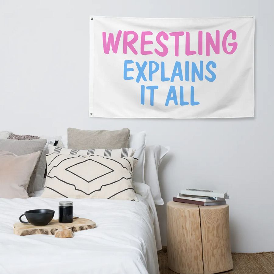 Wrestling Explains It All (Flag) product image (5)
