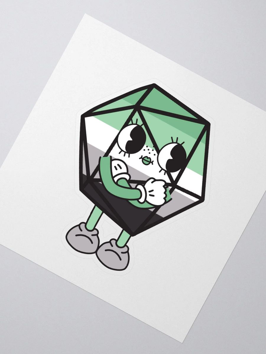 Aromantic Pride Sticker product image (2)