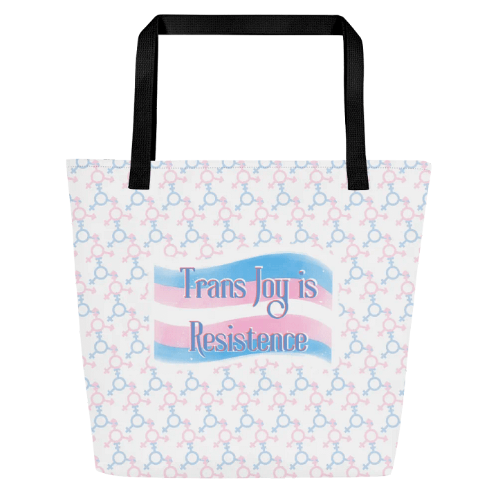 Resistors, Trans Joy is Resistance,Patterned Tote product image (1)