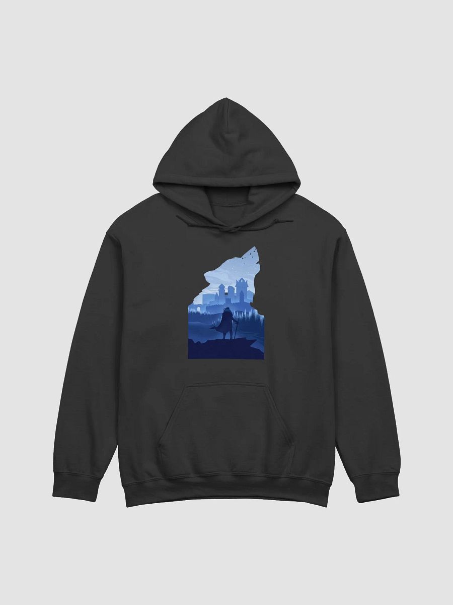 Game Of Thrones House Stark Wolf Silhouette Hoodie product image (8)
