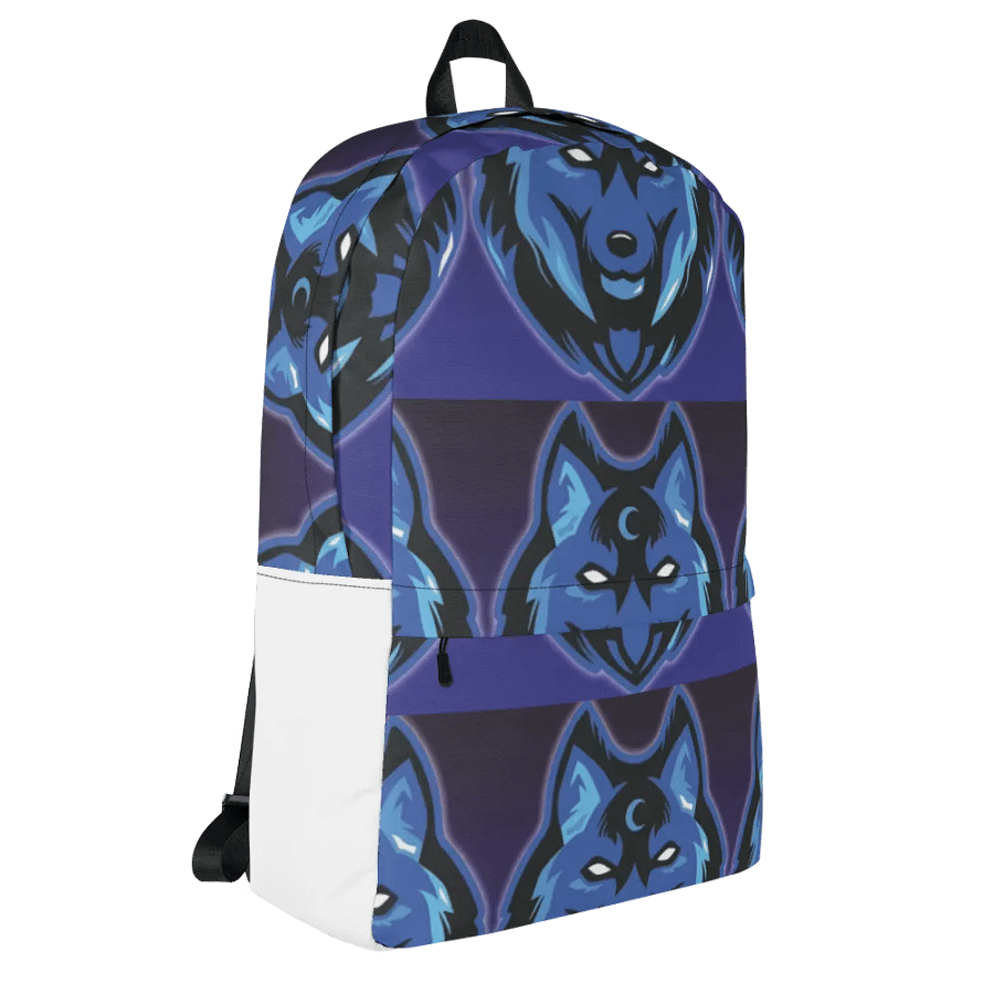 Phoenix Fire Blue Moon Wolf Backpack product image (8)