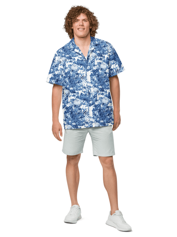 Azure Jungle | Unisex Hawaiian Shirt product image (1)