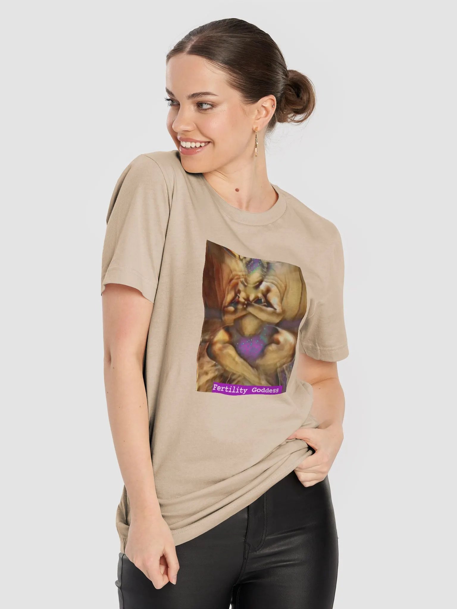 Mother's Day Tee Goddess Tshirt Tan product image (8)