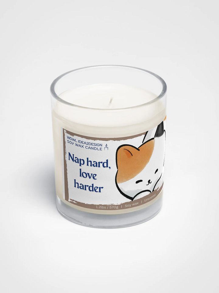 Calico Cat Lover Best Gift, Large Capacity, Great Value & Eco-Friendly Candle – 1.2 lbs of Pure Serenity product image (2)