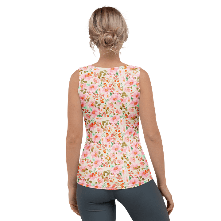 Pink Roses Tank Top product image (2)