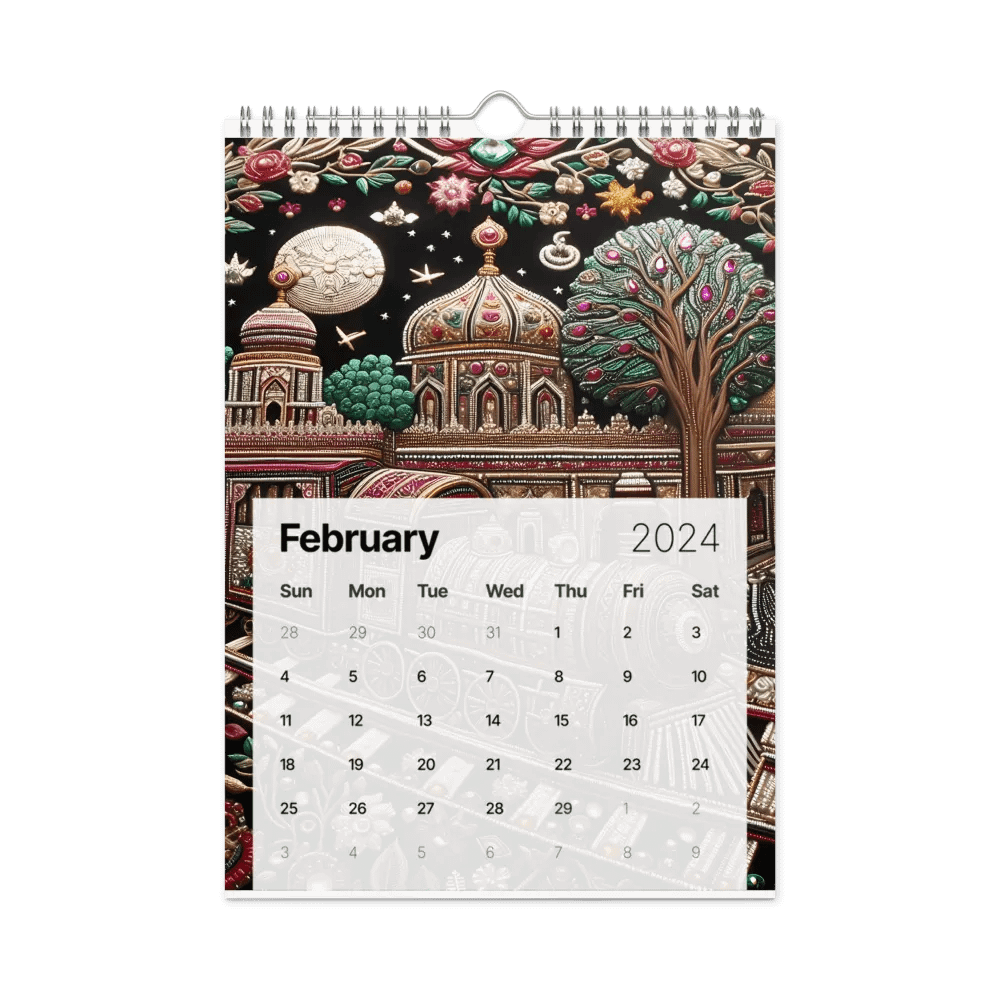 Indian themed calendar product image (7)