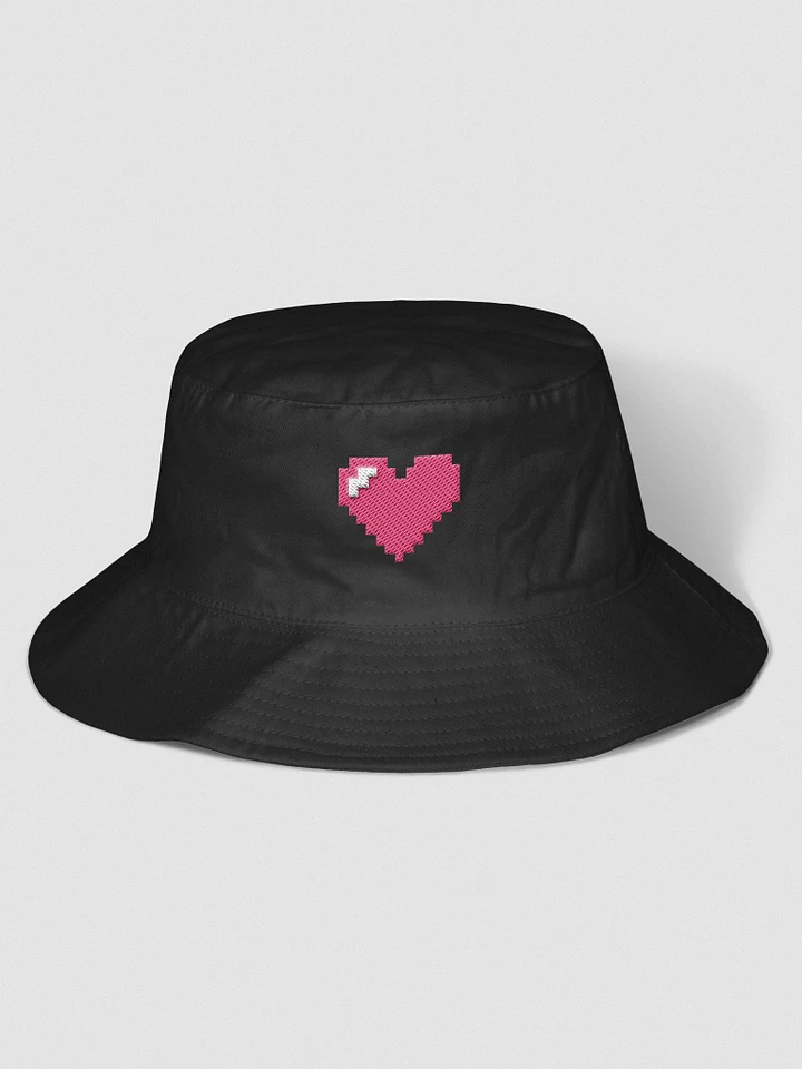 Pixel Heart Bucket Hat product image (1)