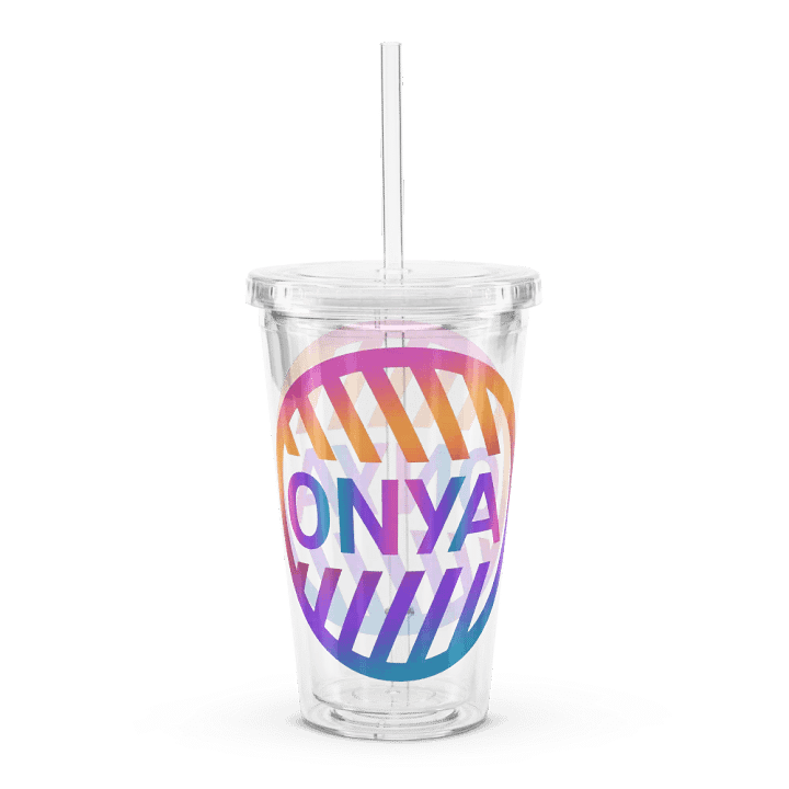 Retro ONYA Plastic Tumbler product image (1)