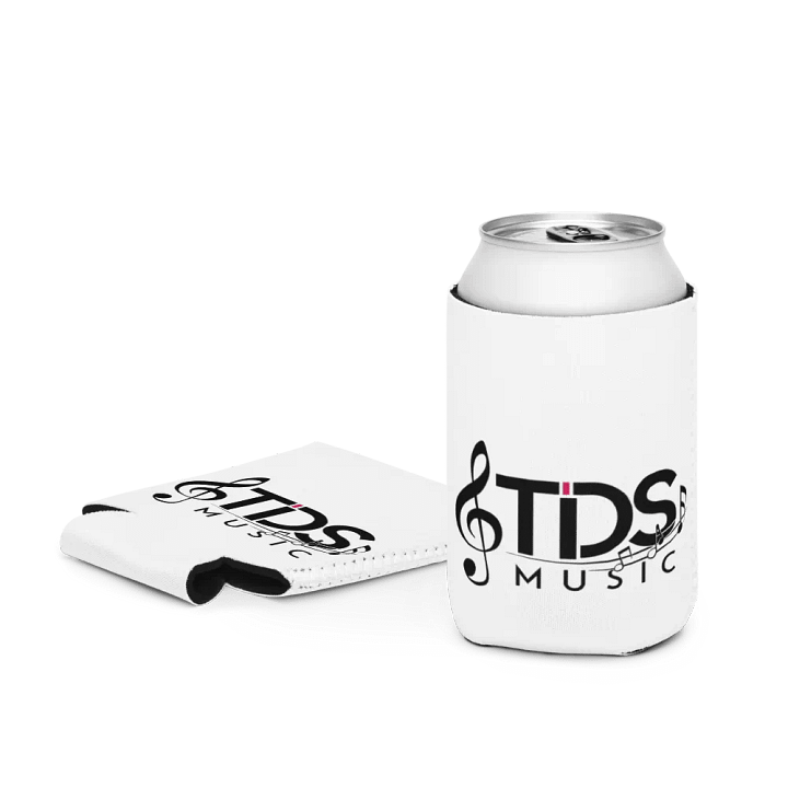 TDS Music White Can Cooler product image (1)