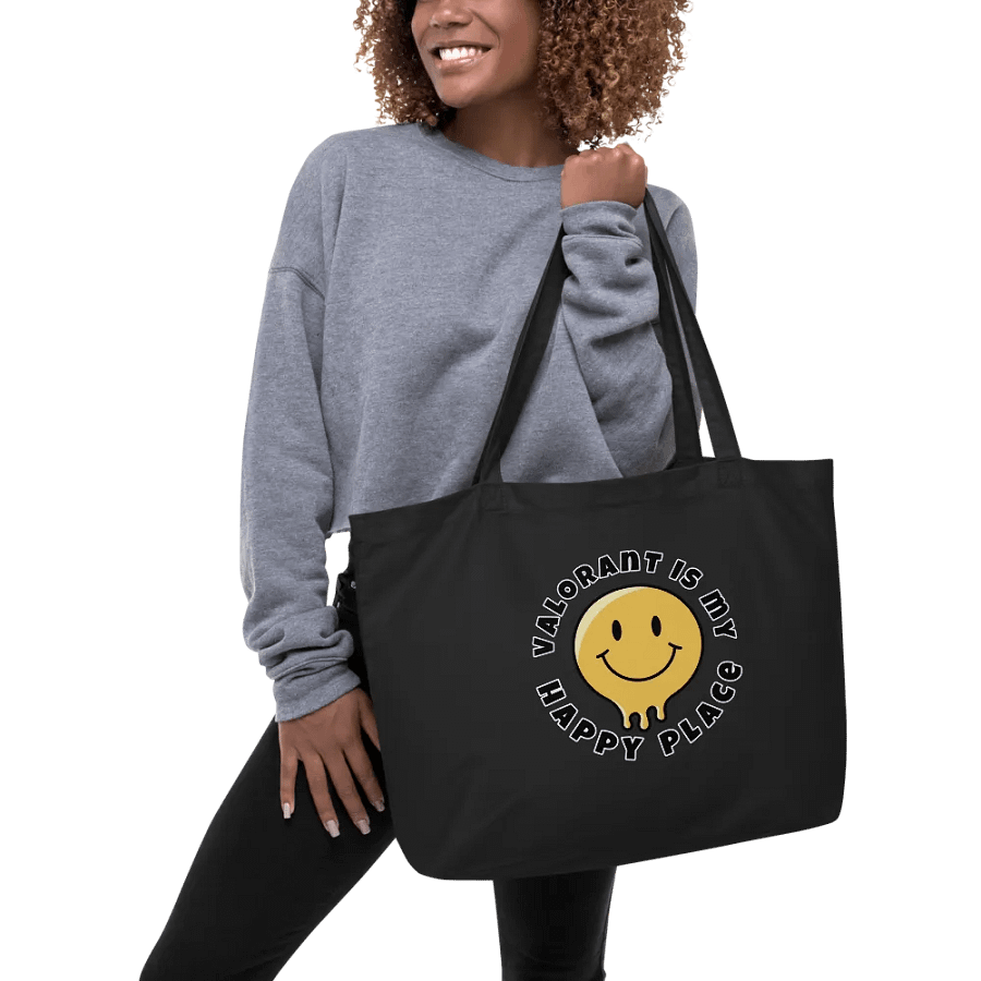 Valorant is my Happy Place Tote Bag product image (6)