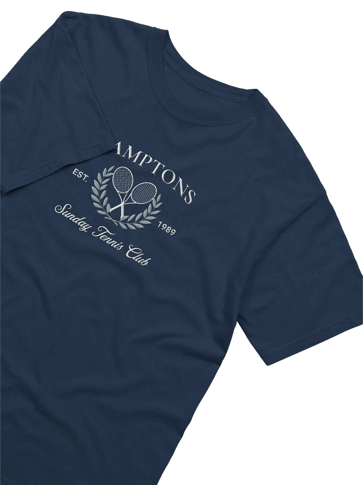 Hamptons Tennis Club Center Embroidery Tee product image (1)