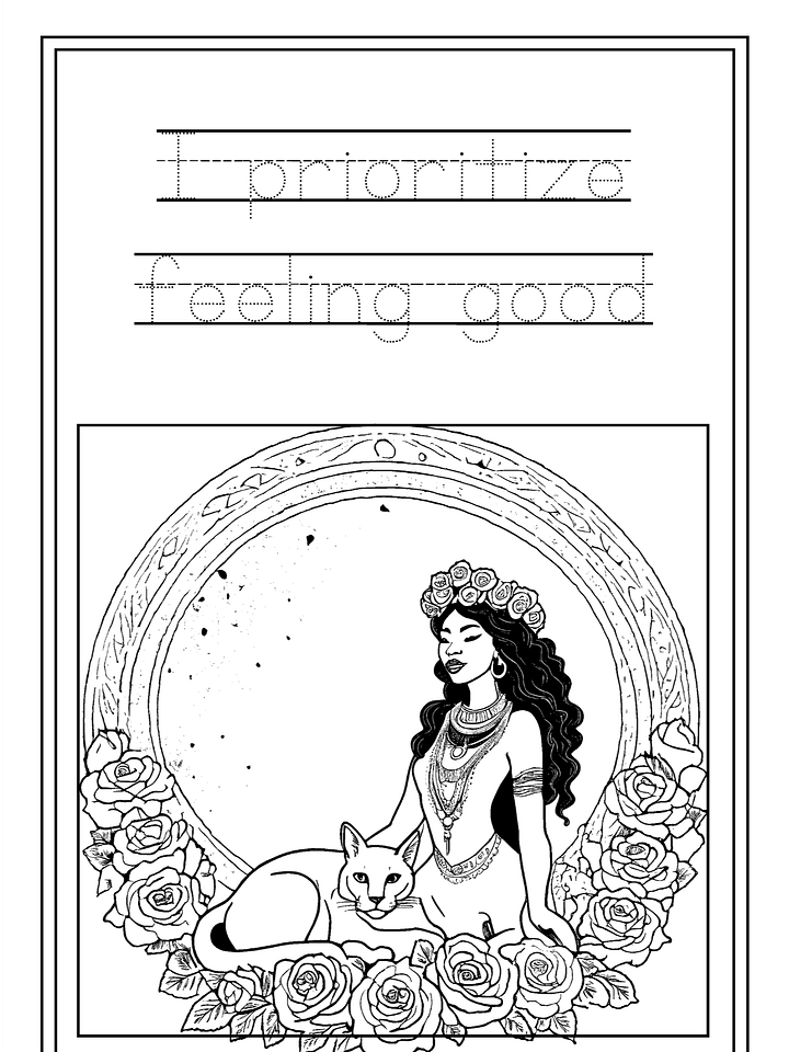 Im That Witch Alchemy Affirmations Coloring Book product image (2)