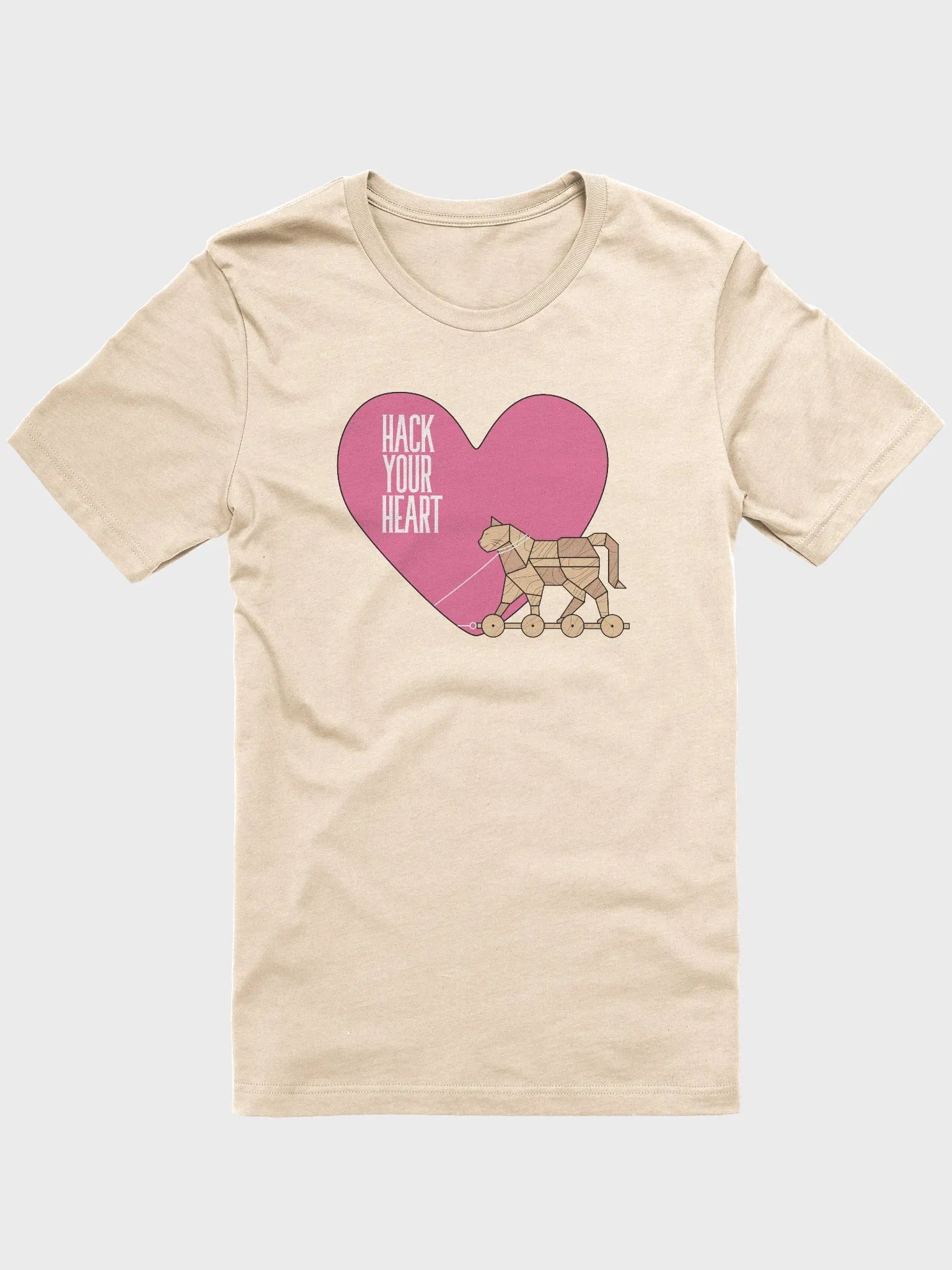 Hack Your Heart Lightweight Unisex T-Shirt product image (1)