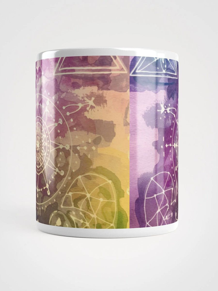 Sacred Geometry, Glossy White Mug product image (6)