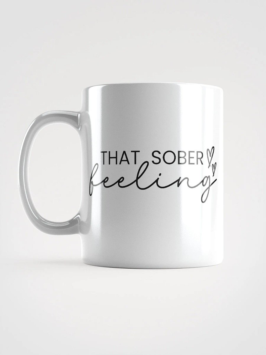 That Sober Feeling, Minimal Addiction Recovery Awareness Mug product image (6)