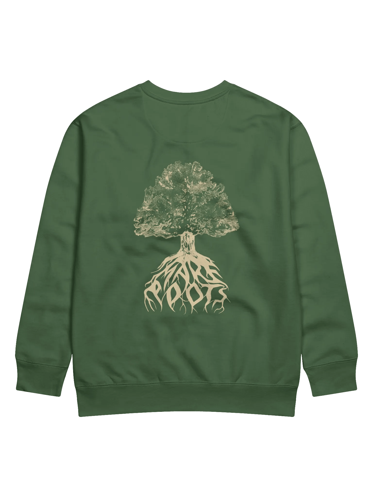 Make Roots Crewneck Green product image (2)