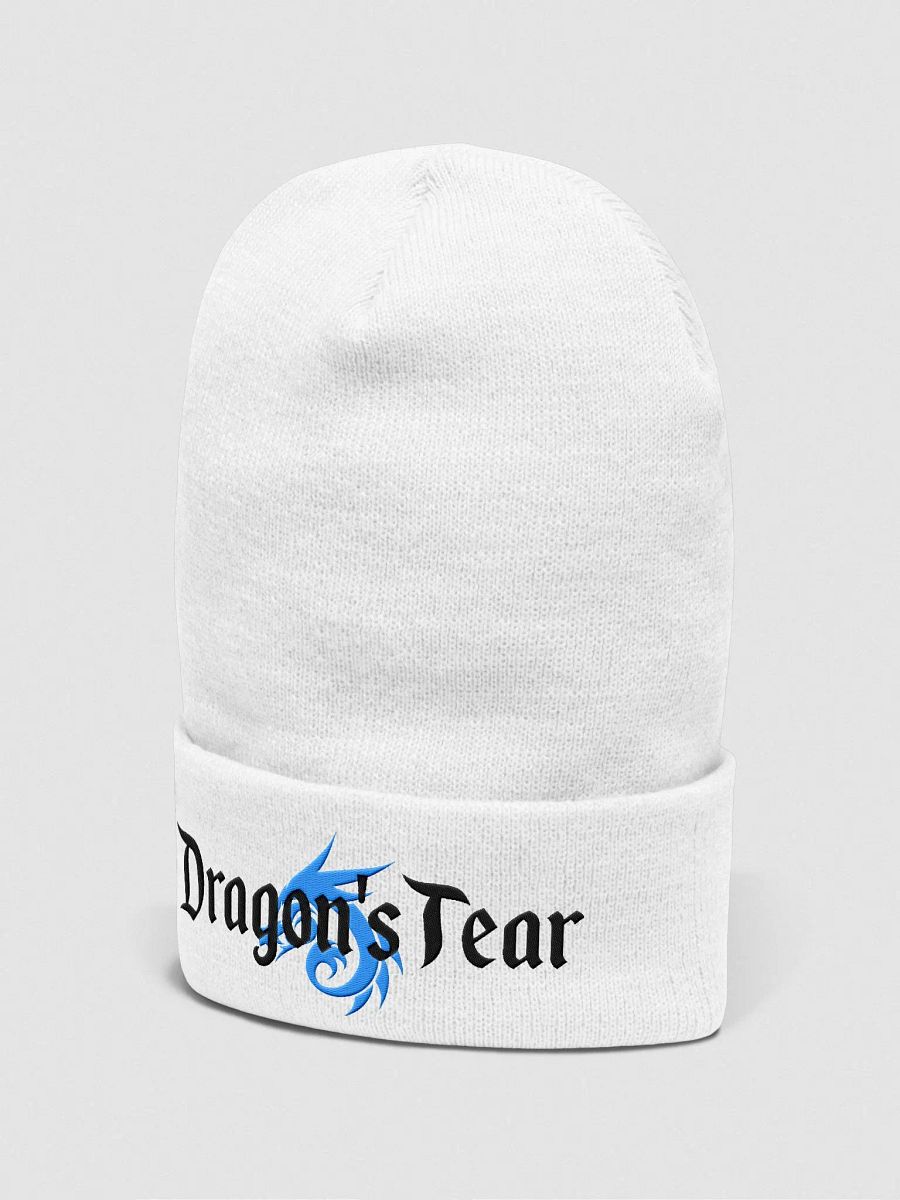 Dragon's Tear Embroidered Beanie product image (4)