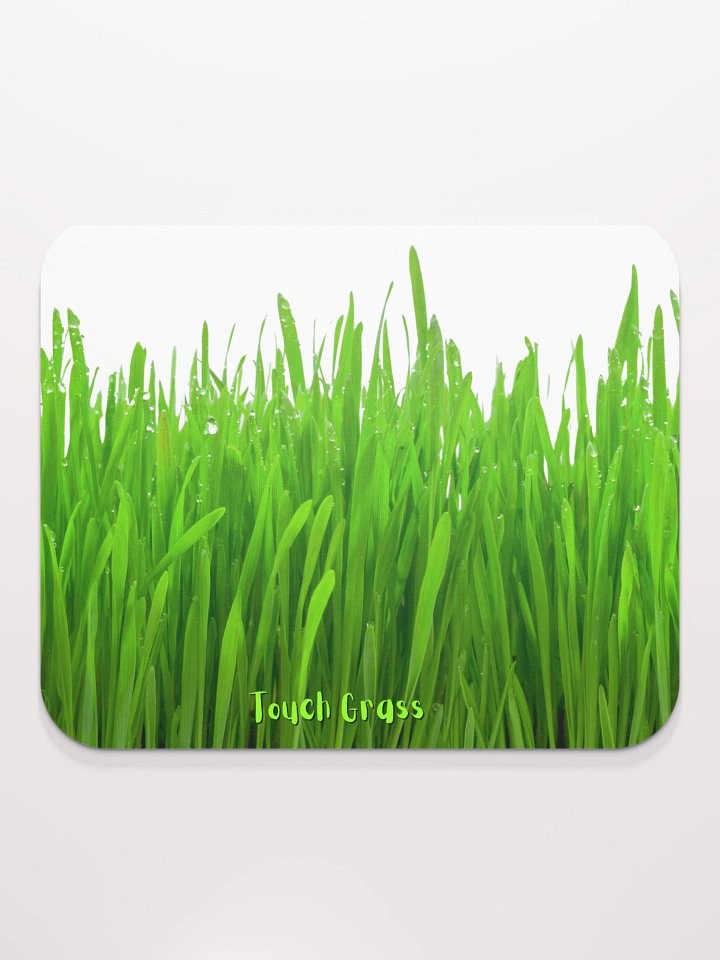 TOUCH GRASS MOUSE PAD product image (2)