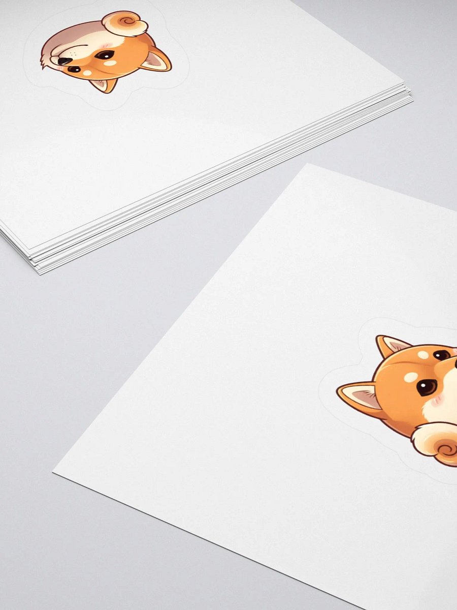 Nova Inu Kiss Cut Sticker product image (4)