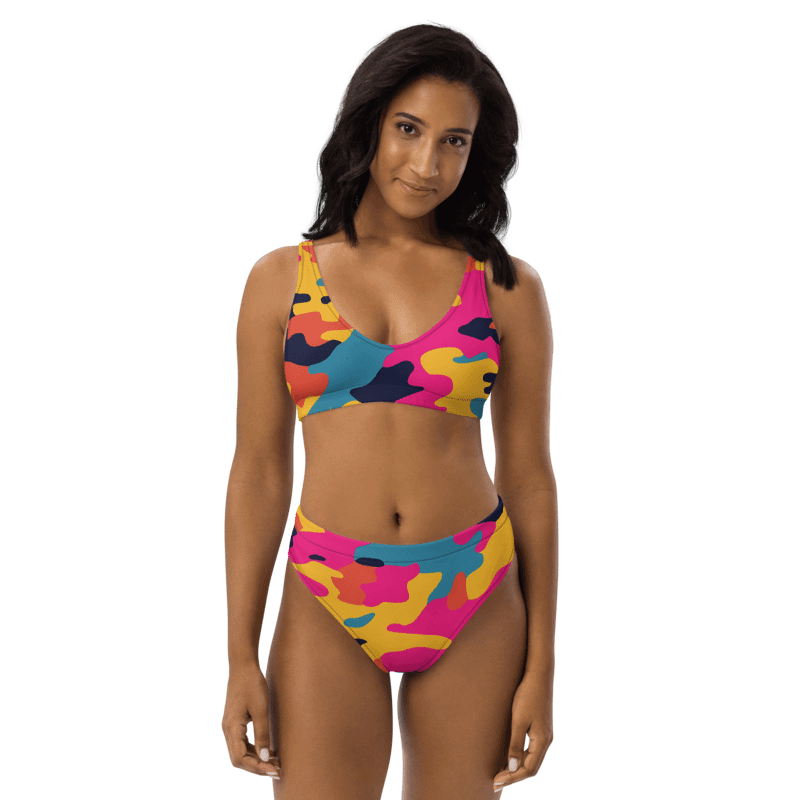 Pop Art Camo Splash Bikini product image (1)