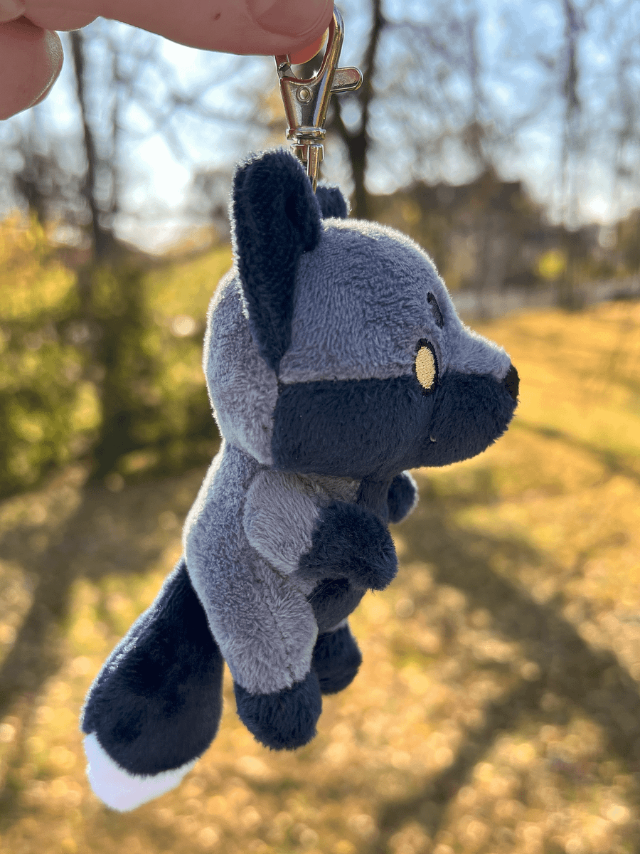 Trot the Silver Fox Bag Buddy! product image (2)