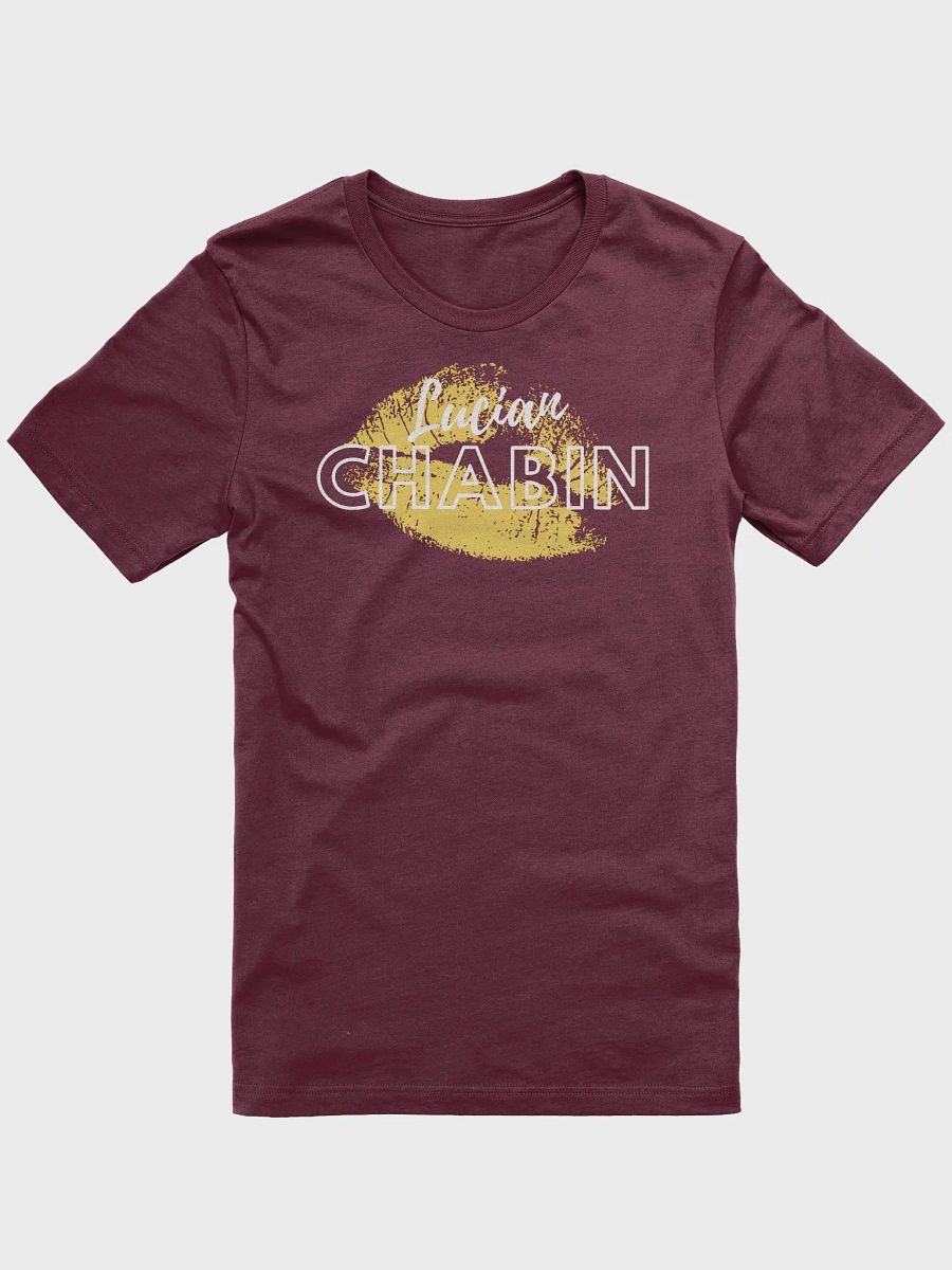 Lucian Chabin White Text Graphic Tee product image (34)