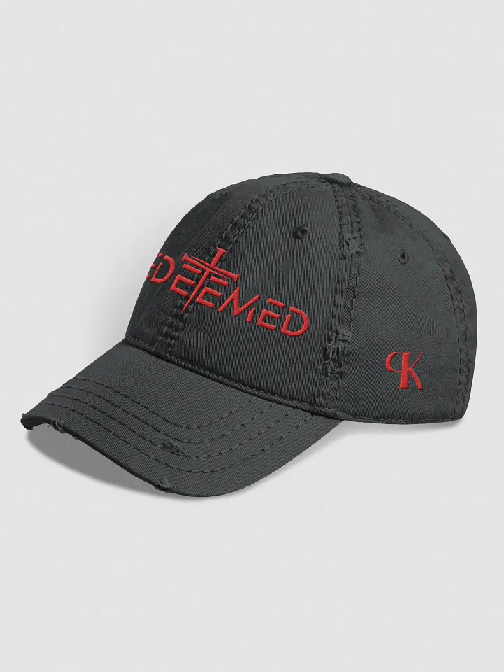 Redeemed Cross Distressed Hat product image (8)