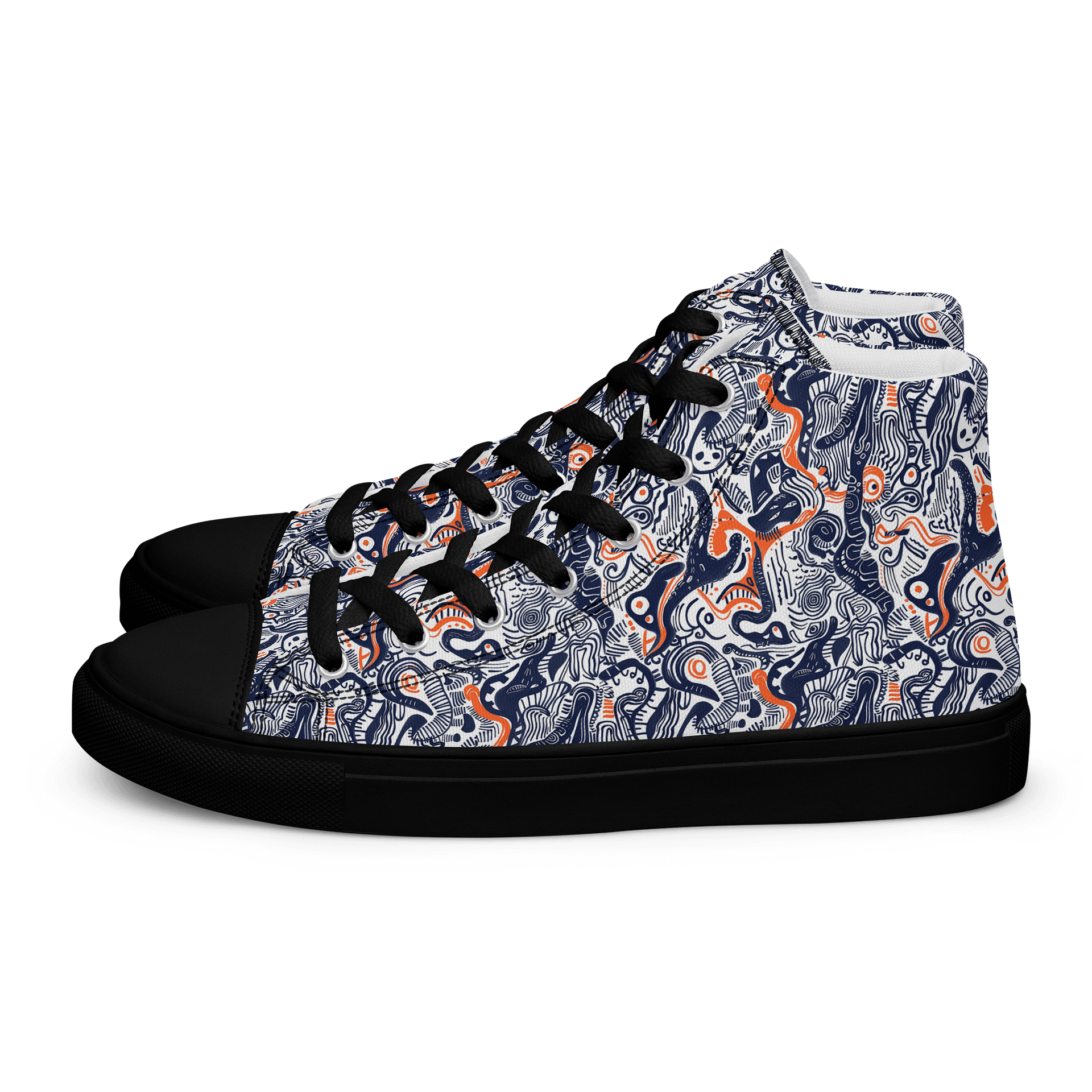 Liquid Energy | Men's High Top Sneaker product image (4)