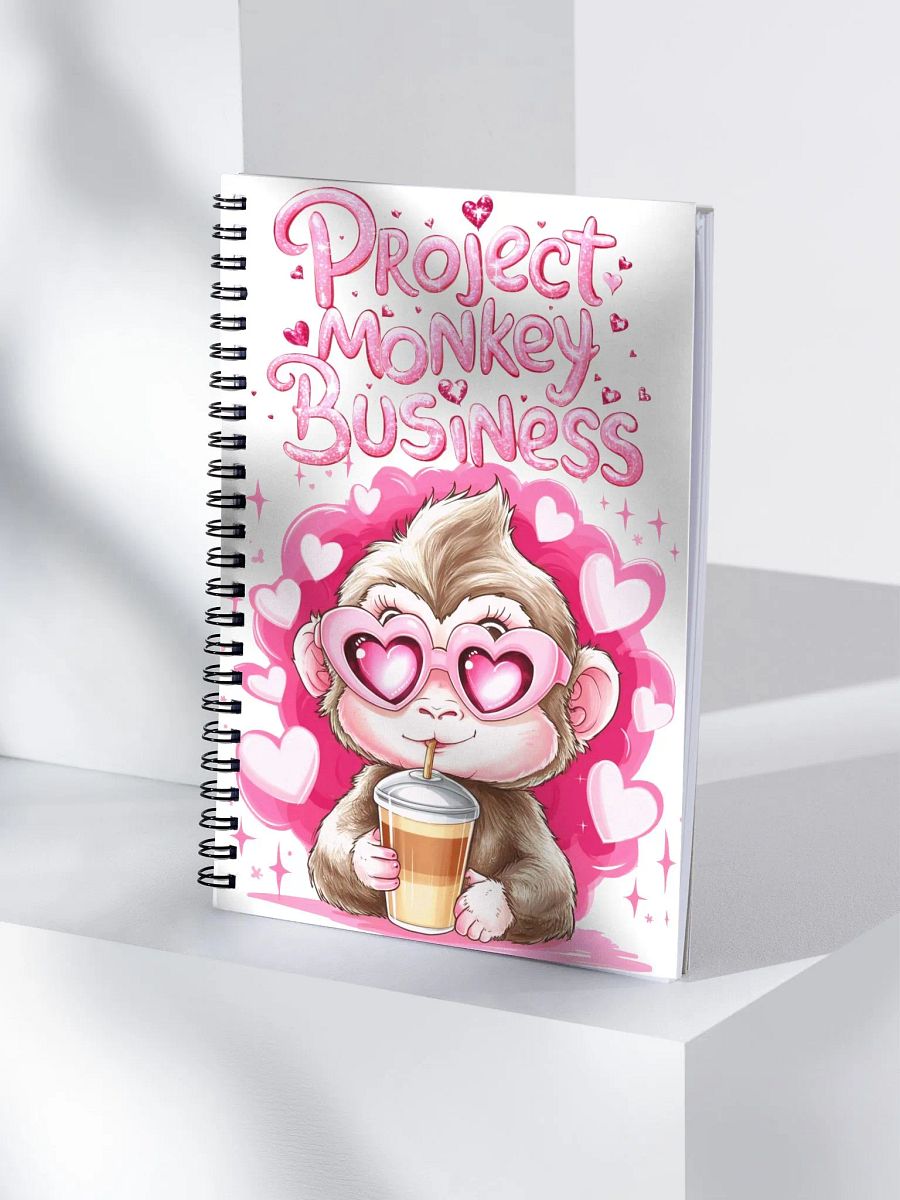 Heartfelt Monkey Business Notebook product image (4)