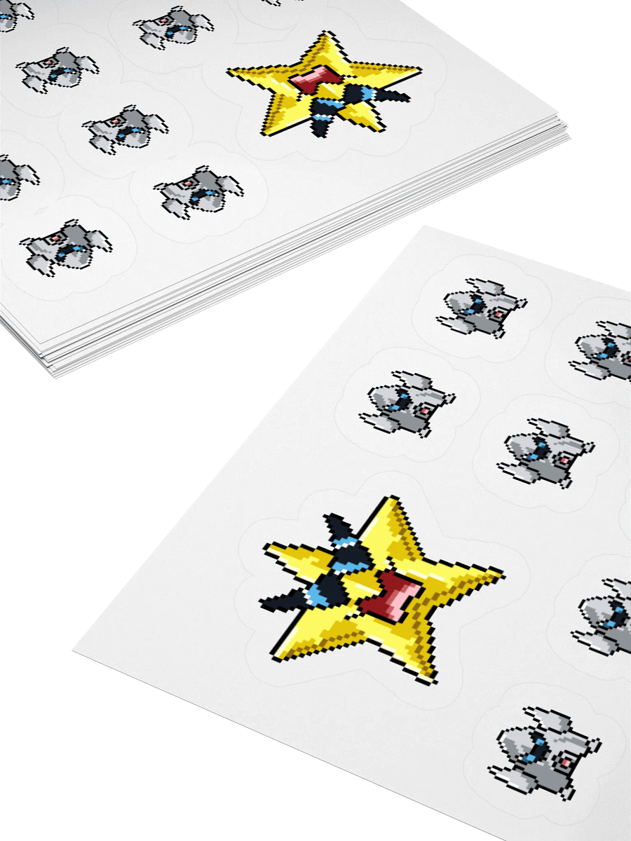 Starmon & Picmon Pixel Stickers product image (4)