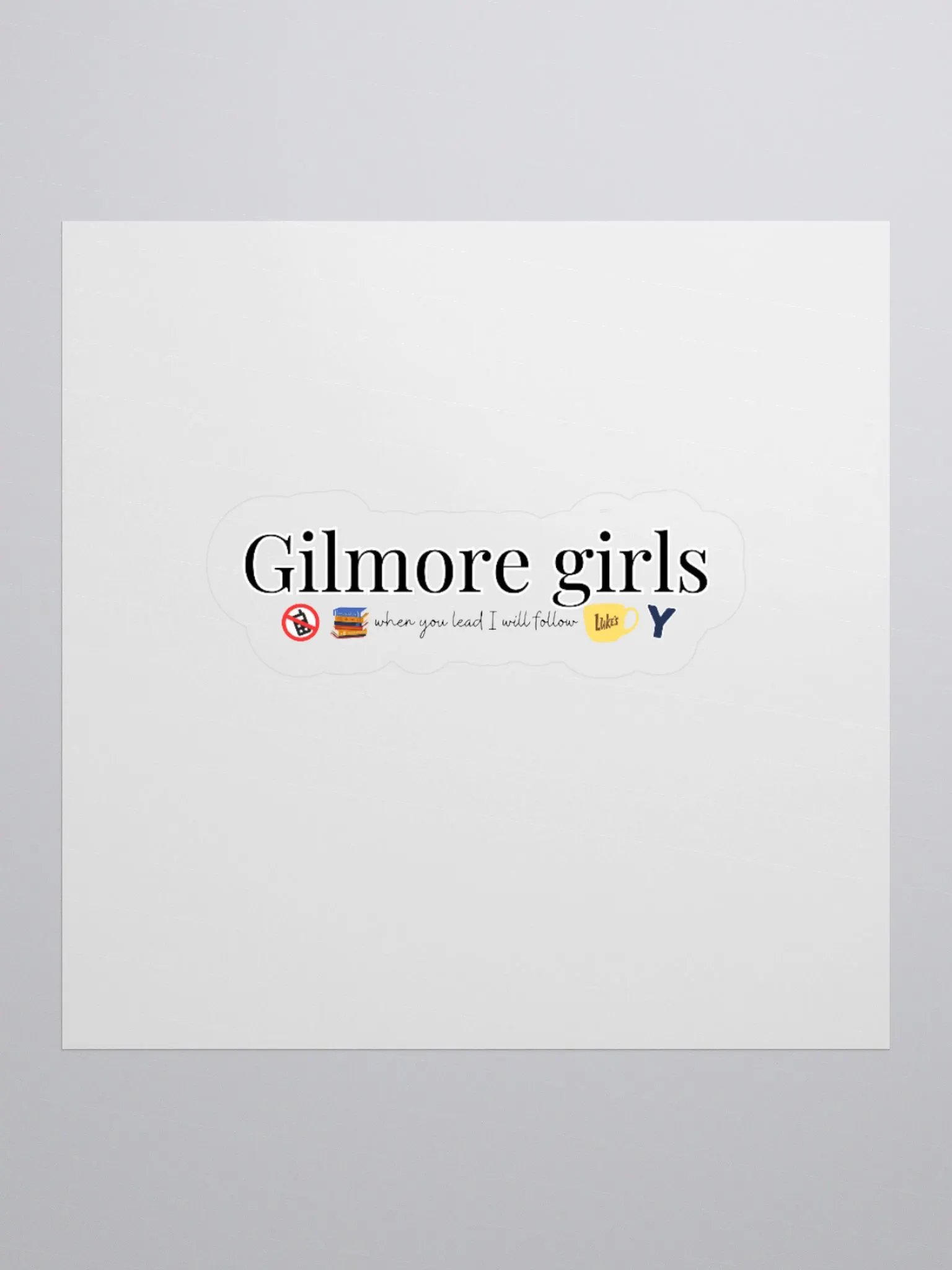 Gilmore Girls - Cozy Fall Vibes Sticker product image (1)