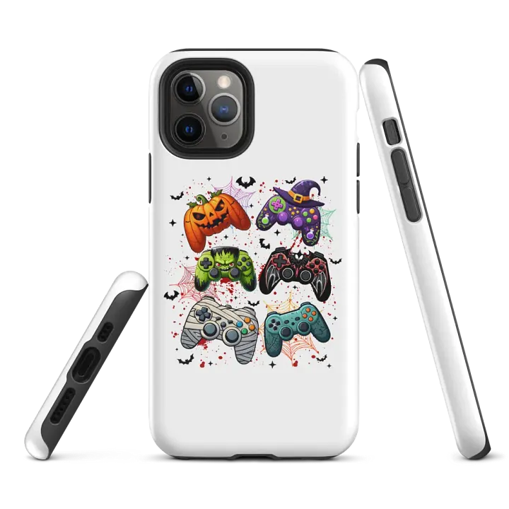 Spooky Halloween Game Controllers Tough Case for iPhone® product image (2)