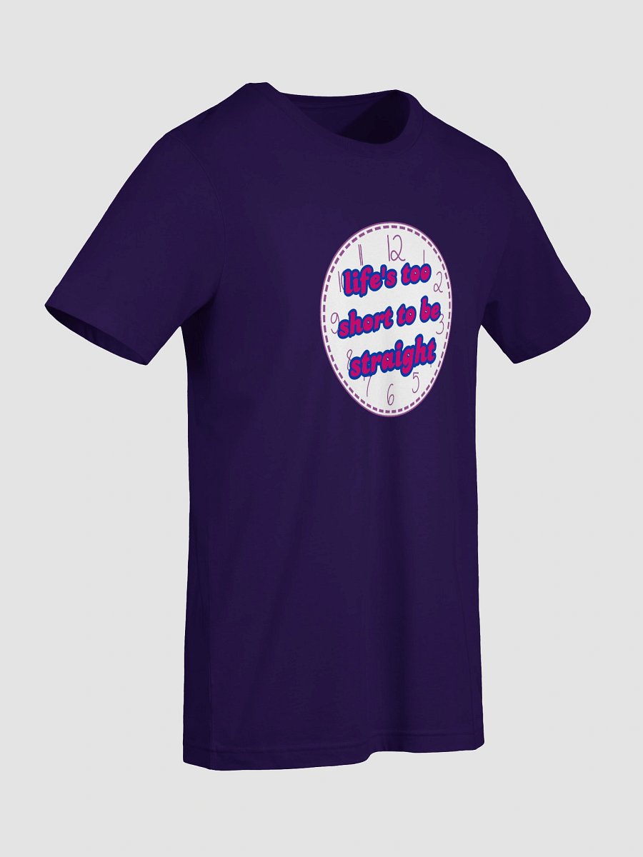 life's too short to be straight bisexual t-shirt product image (9)