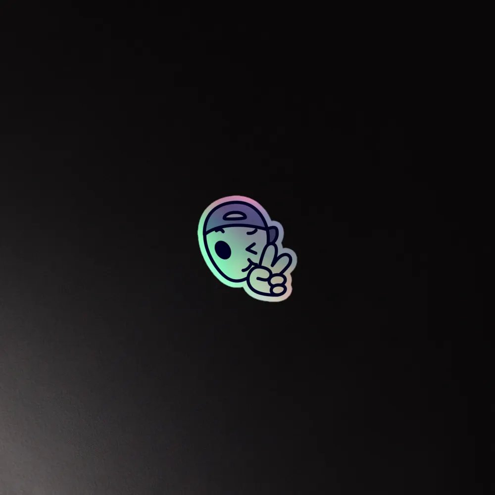 COME IN PEACE Holo Sticker product image (4)