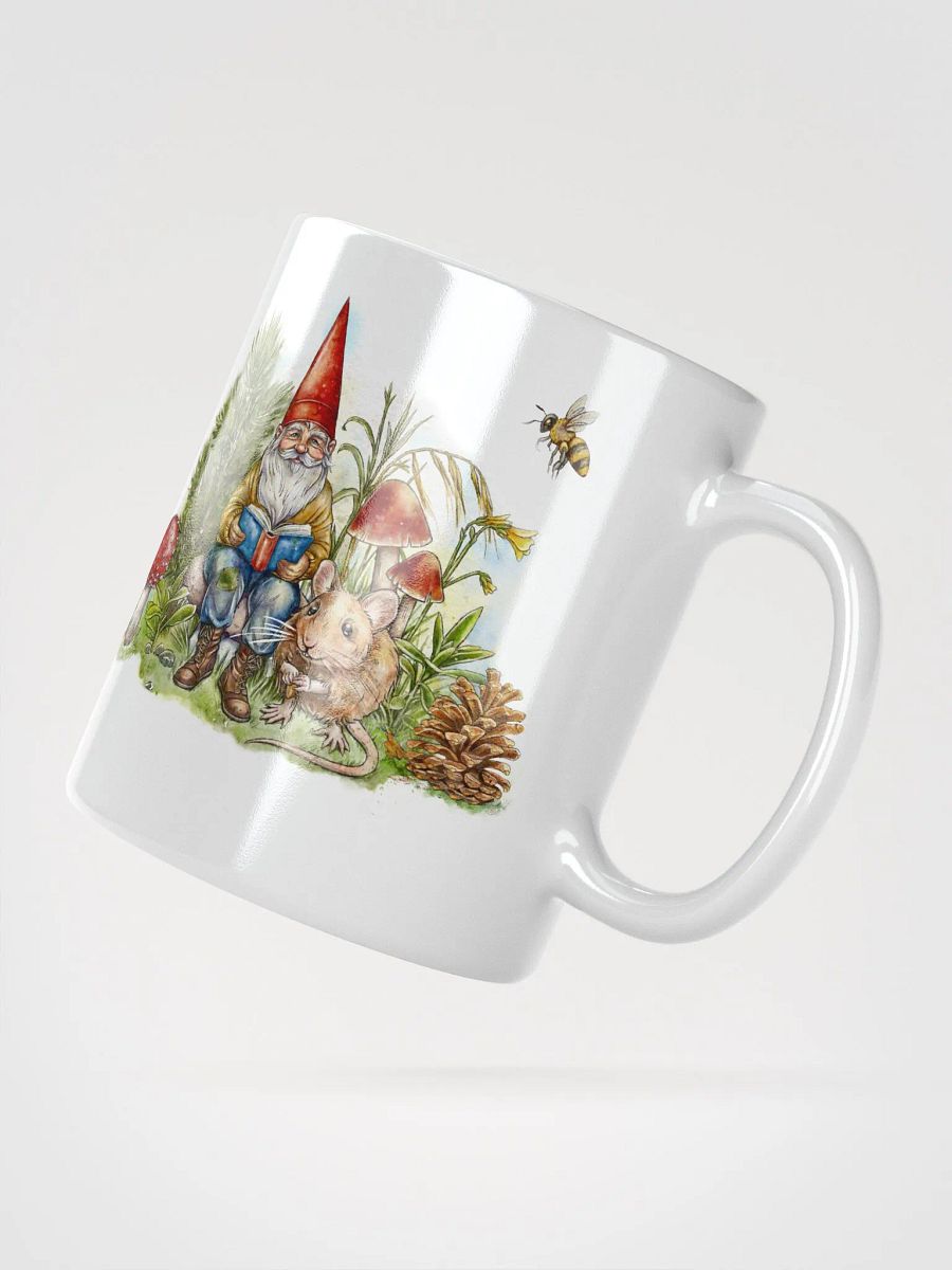 Garden Reading Gnome Mug product image (4)