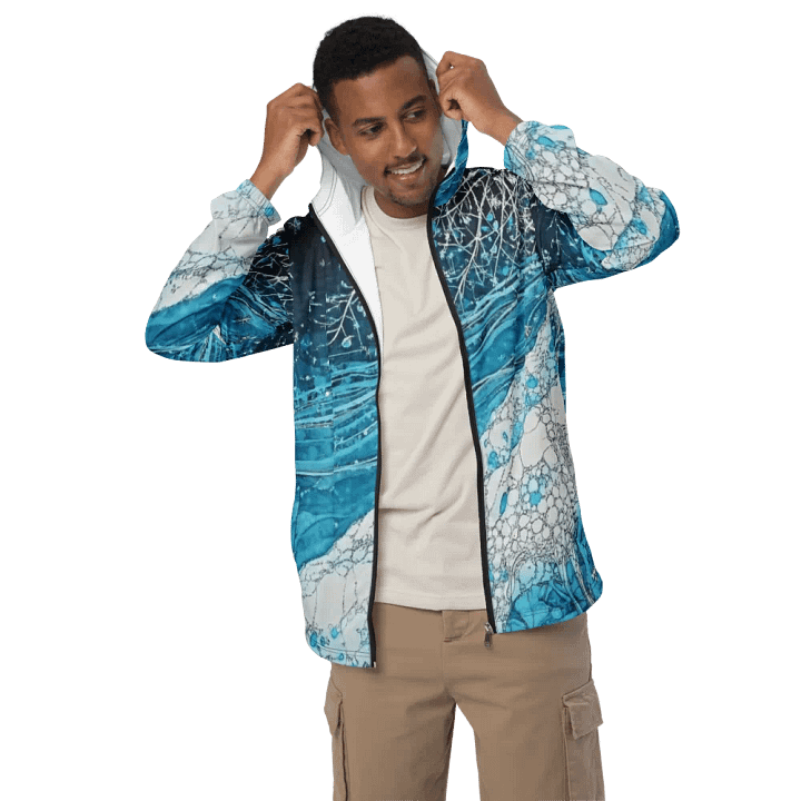 Winter Frost, Unisex Windbreaker product image (1)