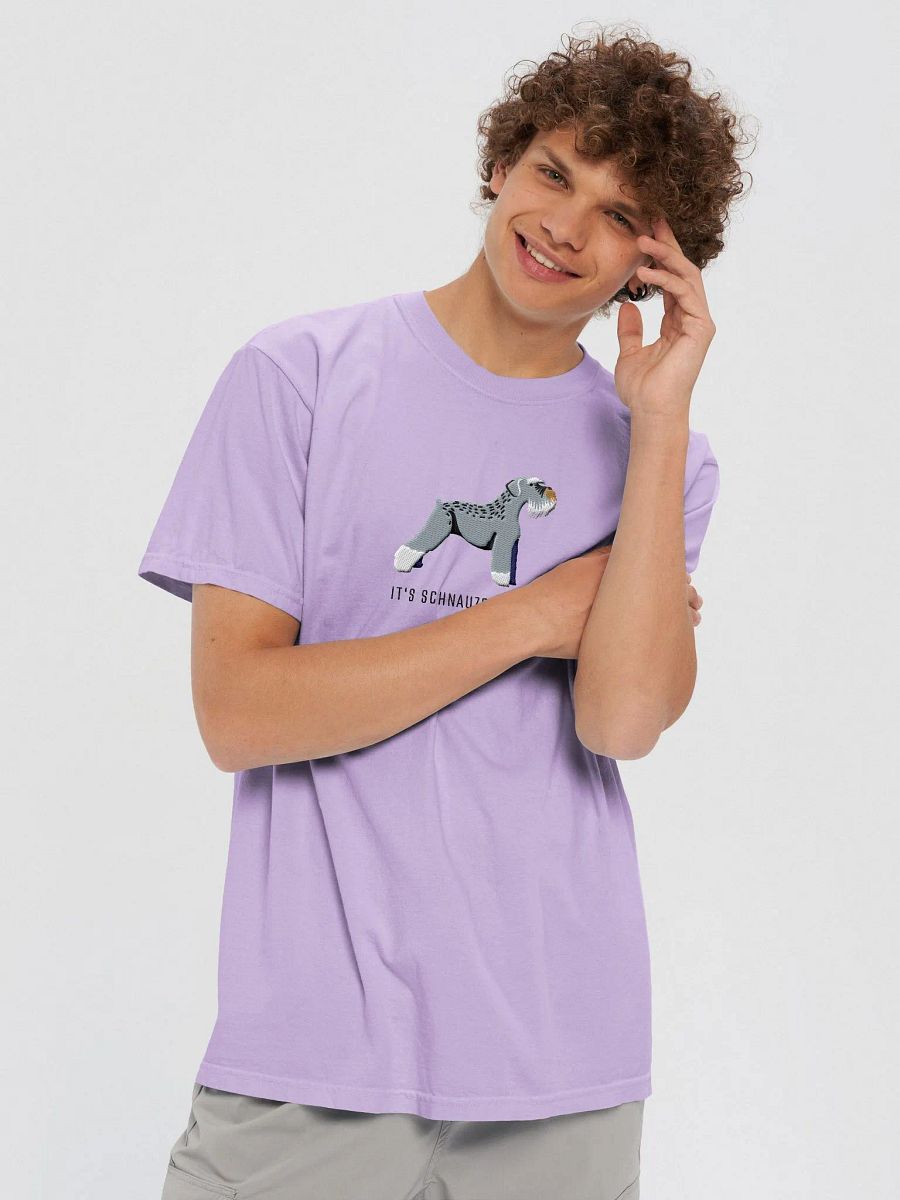 It's Schnauzer Never T-Shirt(Embroidered) of a Schnauzer product image (8)