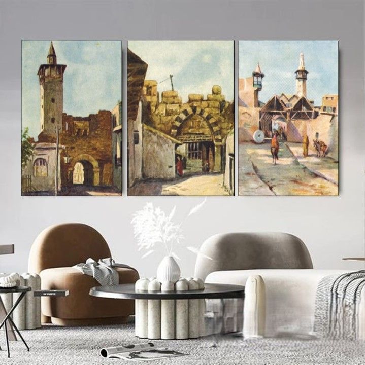 بوابات دمشق القديمة ثلاث صور product image (1)