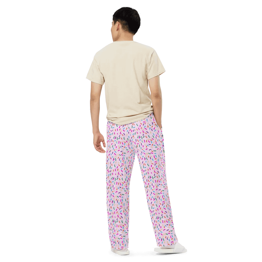 Light Pink Sprinkle Wide Pant product image (10)