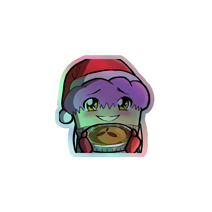 Shiny Plum Pie Sticker product image (1)
