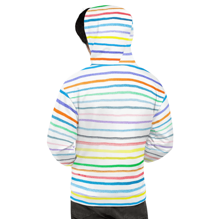 Vibrant Lines Unisex Hoodie product image (2)