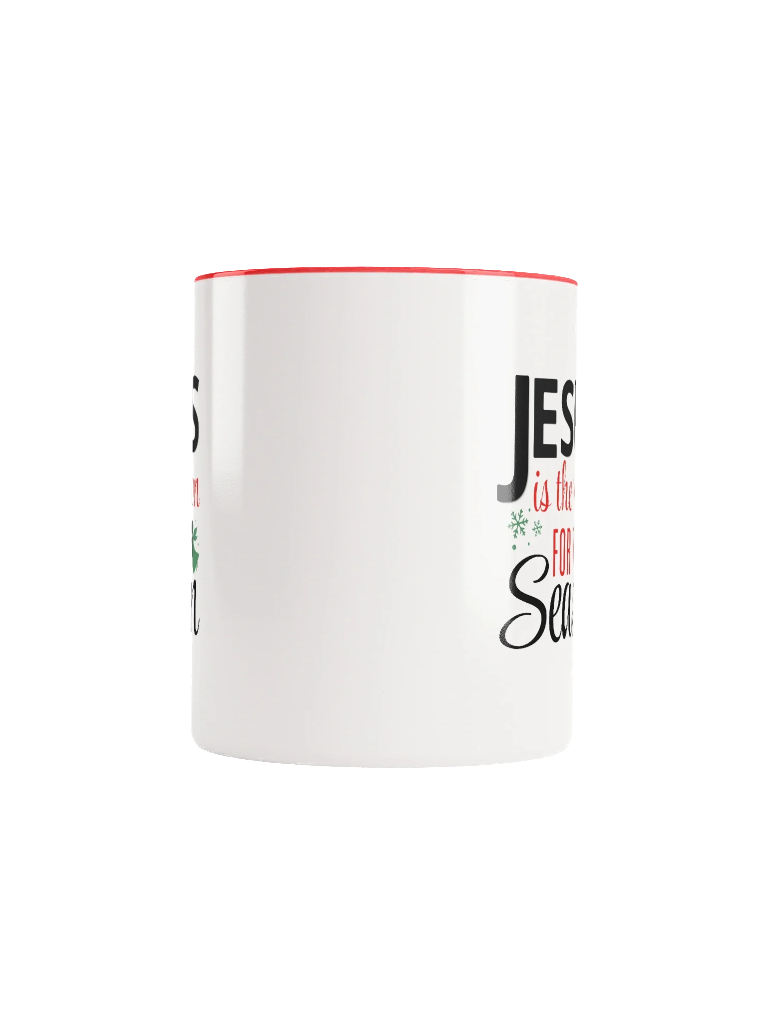 Jesus Is the Reason for the Season | Christian Christmas Mug | Faith Gift for Believers product image (9)