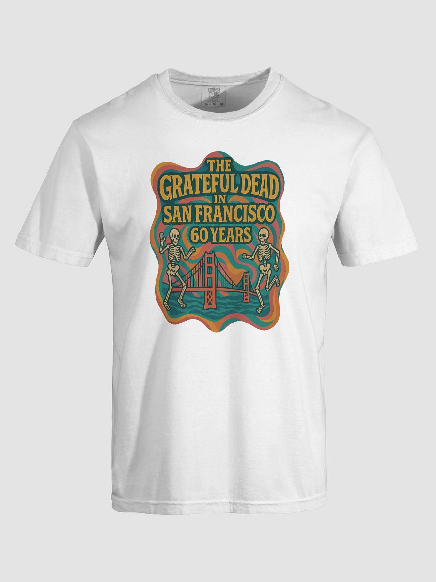 Grateful Dead 60 in S.F. Skeleton Dance T-Shirt product image (57)
