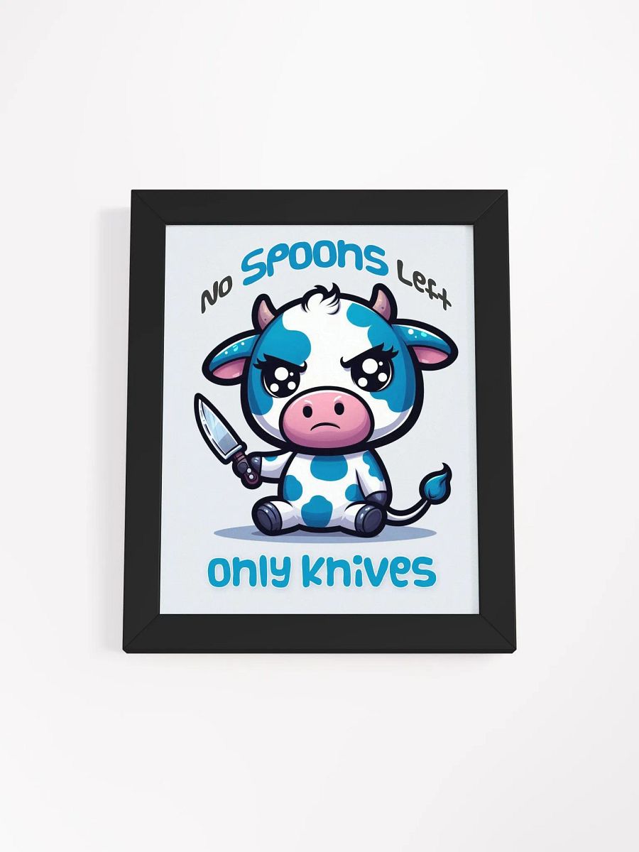 No Spoons Framed Poster product image (25)
